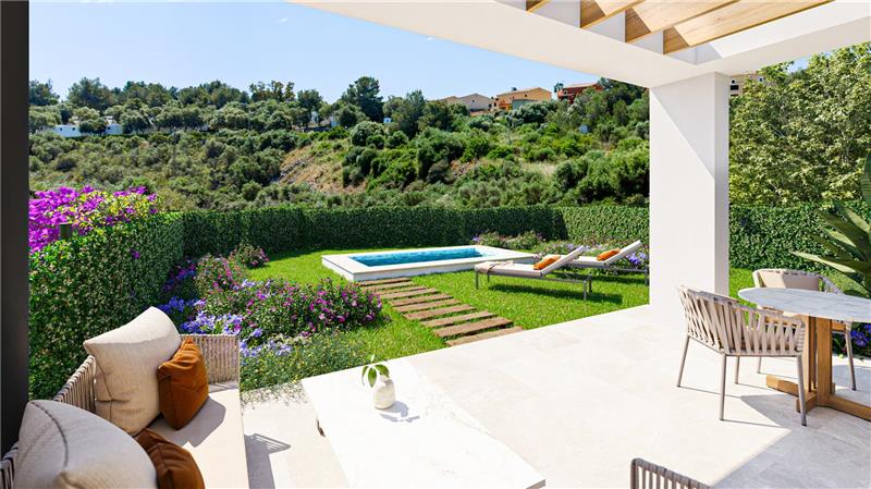 Brandneu. Villa auf einem Grundstück von ca. 442,24m2,