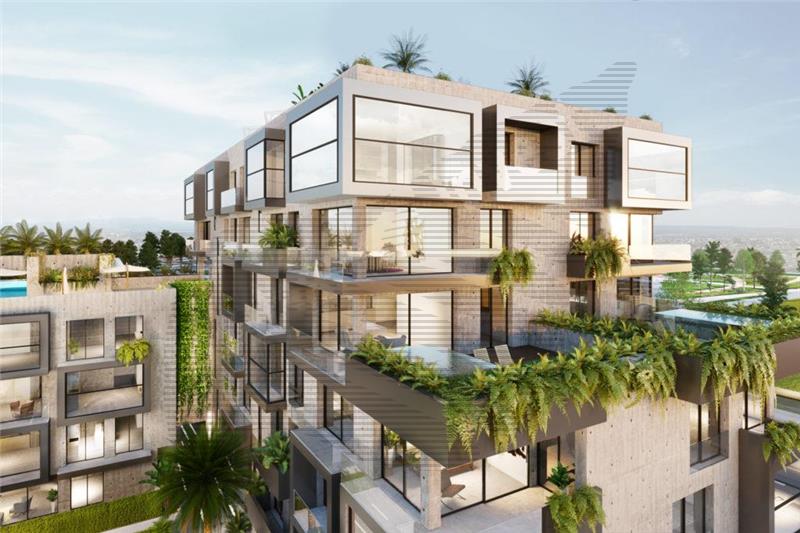 Brand new. Designer penthouse with private swimming pool,