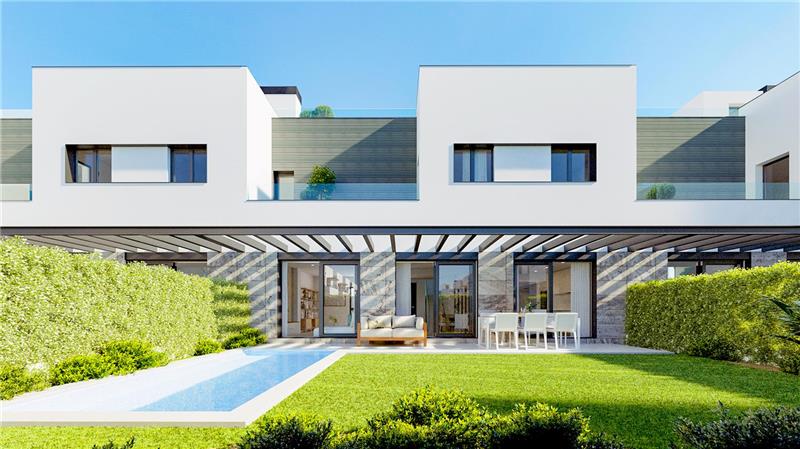 Brandneu. Designer-Stadthaus mit privatem Pool,