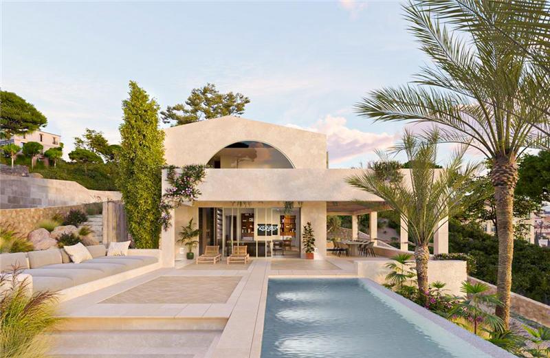 Solar urbano edificable de 1.296m2 aprox. en exclusiva zona Santa Ponsa,