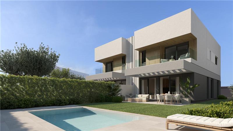 Brandneu. Designer-Stadthaus mit privatem Pool,