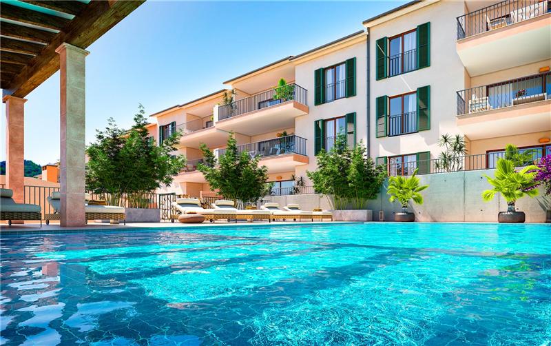 A estrenar - dúplex con piscina y jardín comunitarios en el corazón de Capdepera