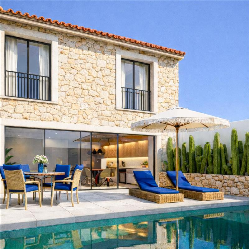New development: townhouse in Portol with swimming pool.